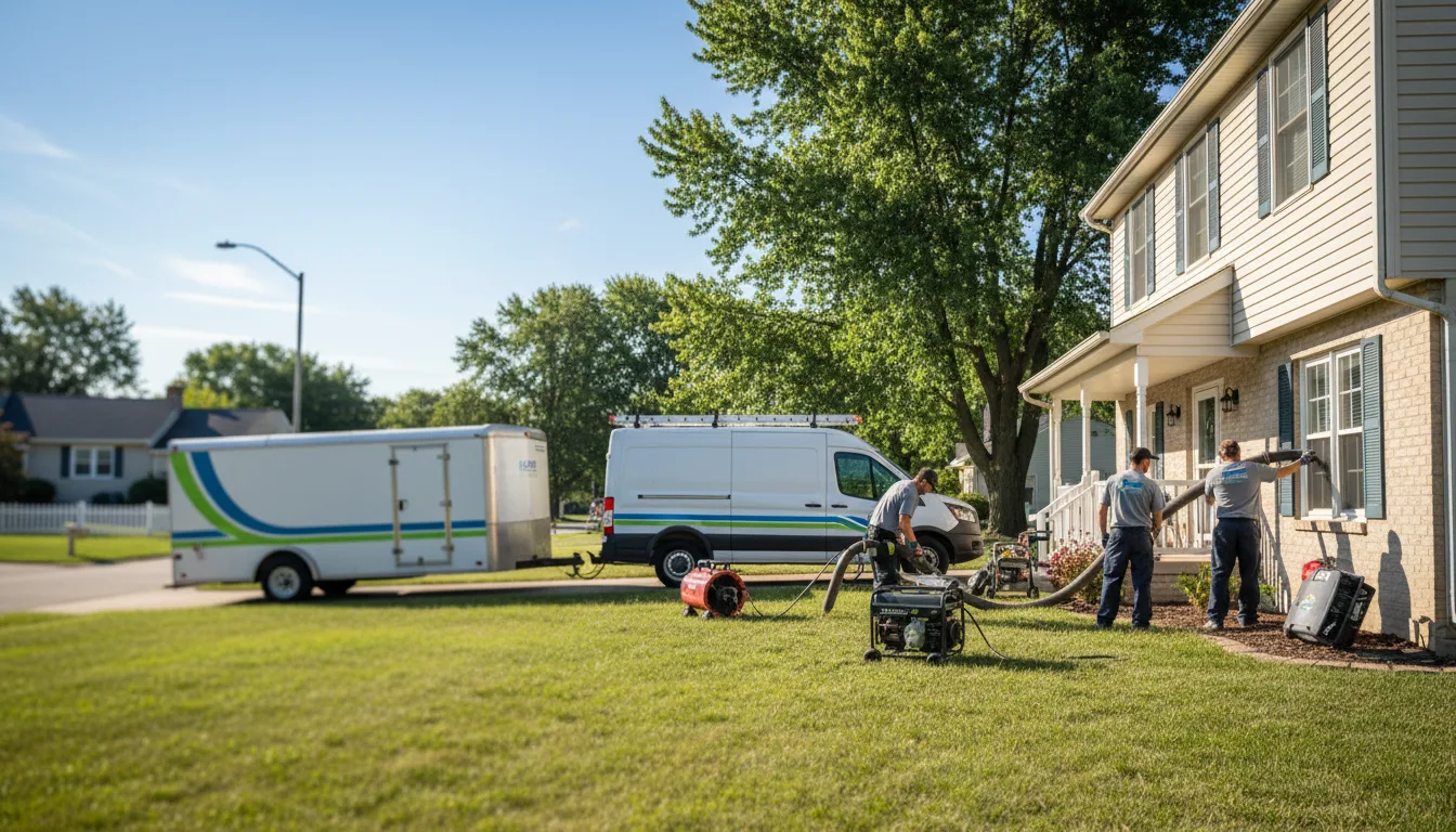 Flooded Basement Restoration And Cleanup With Repair in Pawnee City, NE near me